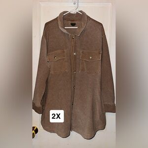 ARULA Brown Corduroy Jacket
